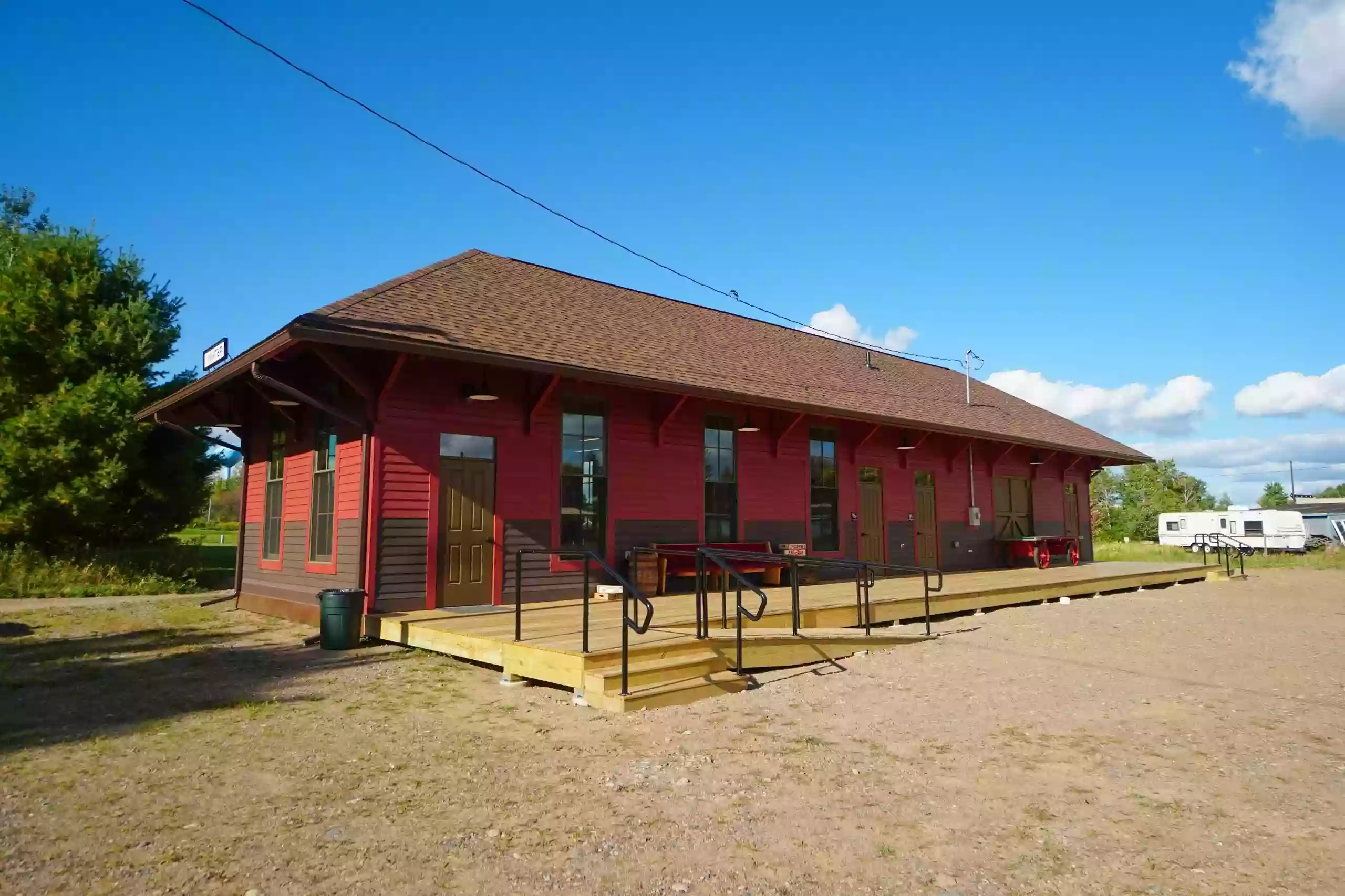 Winter Depot Welcome Center