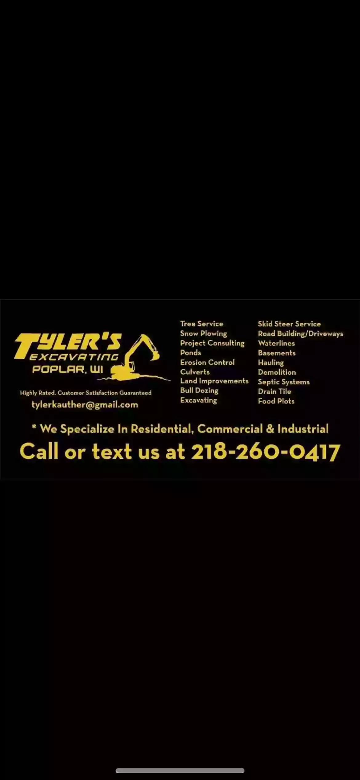 Tyler’s Excavating LLC
