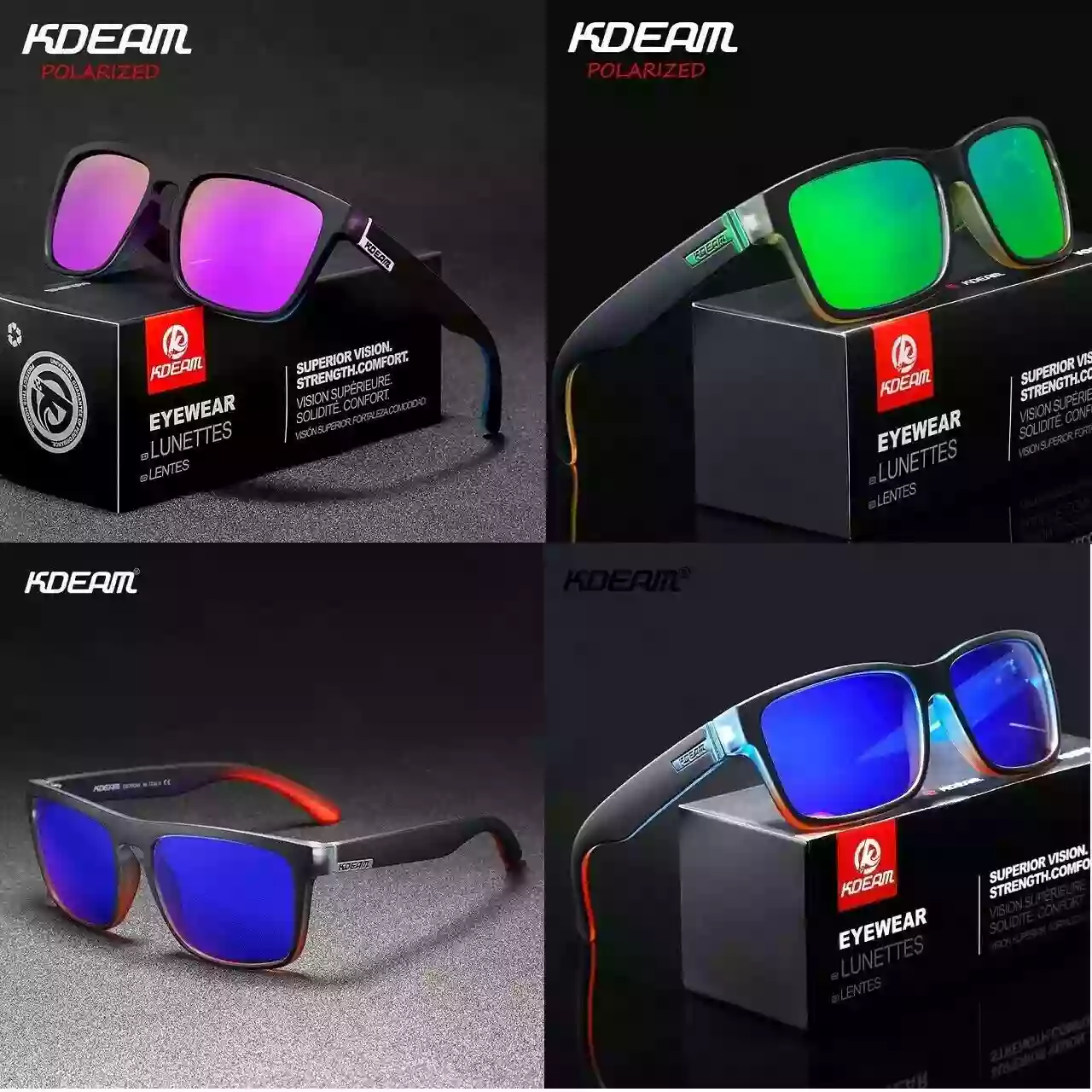 Солнцезащитные очки Kdeam официальный магазин в Украине